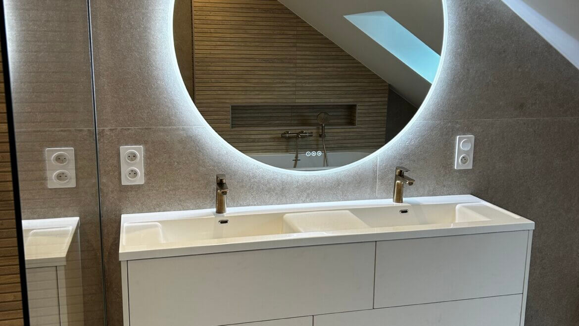 Salle de bain clé en main